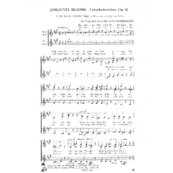 Ein kleiner hübscher Vogel op.52,6 -Johannes Brahms
