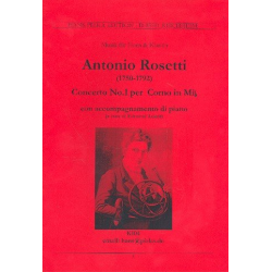 Konzert Es-Dur Nr.1 für Horn und -Francesco Antonio Rosetti (Rößler)