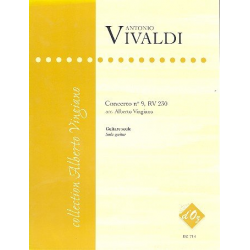 Concerto No. 9 RV230 pour guitare -Antonio Vivaldi
