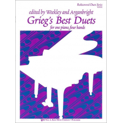 Grieg's Best Duets -Edvard Grieg / Arr.Dallas Weekley