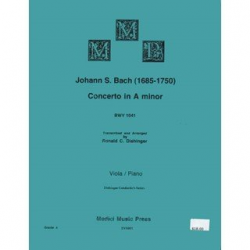 Violin Concerto No 1 in A Minor, BWV 1041 -Johann Sebastian Bach / Arr.Ronald C. Dishinger