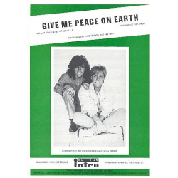 Give me Peace on Earth -Dieter Bohlen