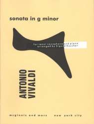 Sonata Nr.6 g-moll für Saxophon & Klavier -Antonio Vivaldi / Arr.Sigurd M. Rascher