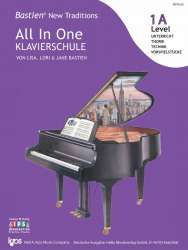 Bastien New Traditions: All In One Klavierschule - Level 1A (Deutsch) -Jane Smisor & Lisa & Lori Bastien