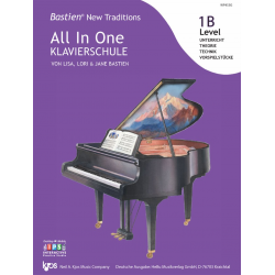 Bastien New Traditions: All In One Klavierschule - Level 1B (Deutsch) -Jane Smisor & Lisa & Lori Bastien