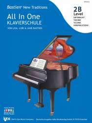 Bastien New Traditions: All In One Klavierschule - Level 2B (Deutsch) -Jane Smisor & Lisa & Lori Bastien
