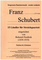 15 Ländler für Streichquartett -Franz Schubert