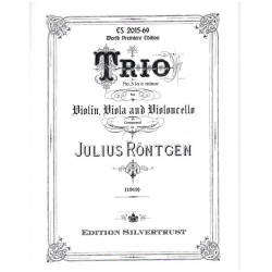 Trio in e Minor no.3 -Julius Röntgen