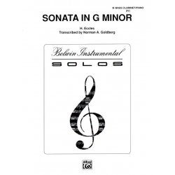 Sonata in G minor (bass clarinet/piano) -Henry Eccles