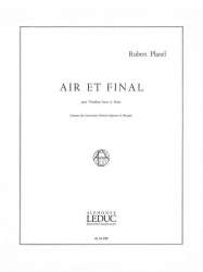 Air et final pour trombone basse et piano -Robert Planel