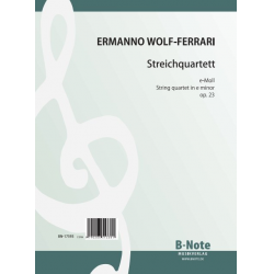 Quartett e-Moll op.23 -Ermanno Wolf-Ferrari