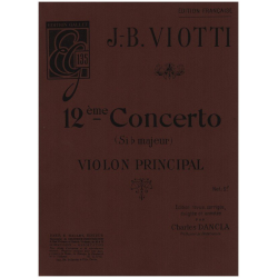 Concerto si bémol majeur -Giovanni Battista Viotti