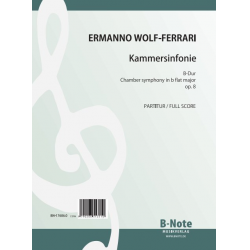 Kammersinfonie B-Dur op.8 -Ermanno Wolf-Ferrari