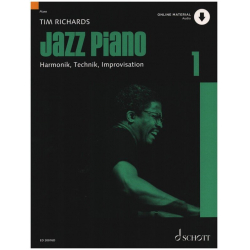 Jazz Piano Band 1 (+Online Audio) -Tim Richards