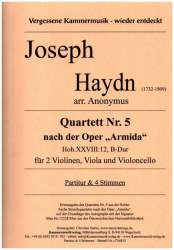 Quartett B-Dur Nr.5 nach der Oper 'Armida' Hob.XXVIII:12 -Franz Joseph Haydn