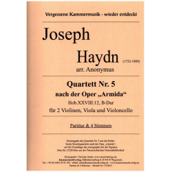 Quartett B-Dur Nr.5 nach der Oper 'Armida' Hob.XXVIII:12 -Franz Joseph Haydn