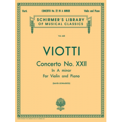 Concerto No. 22 in A Minor -Giovanni Battista Viotti