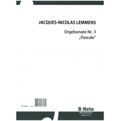 Orgelsonate a-Moll Nr.3 'Pascale' -Nicolas Jacques Lemmens