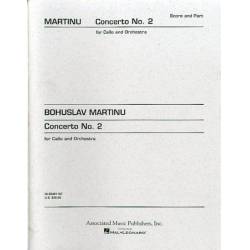 Concerto No.2 For Cello And Orchestra - Bohuslav Martinu