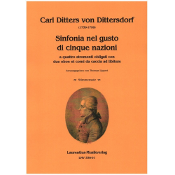 Sinfonia nel gusto di cinque nazioni -Carl Ditters von Dittersdorf