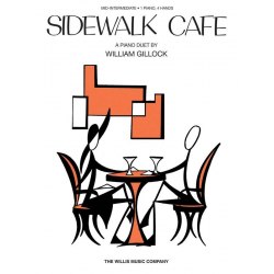 Sidewalk Cafe -William Gillock
