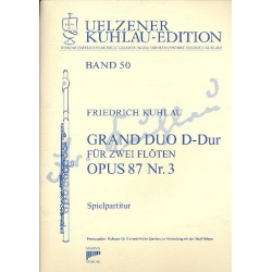 Grand Duo D-Dur op.87,3 -Friedrich Daniel Rudolph Kuhlau