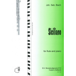 Siciliano from Sonata no.2 BWV1031 -Johann Sebastian Bach
