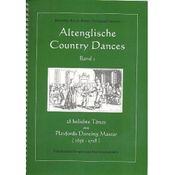 Altenglische Country Dances Band 1 (+CD) -John Playford