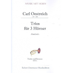 Trios für 3 Hörner -Carl Oestreich
