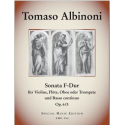 Sonata F-Dur op.6,5 -Tomaso Albinoni