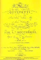 Quintett D-Dur op.29,1 Nr.49 G313 -Luigi Boccherini