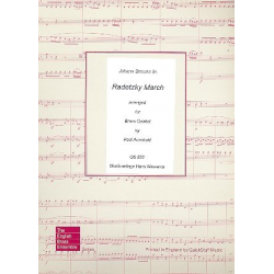 Radetzky Marsch für 2 Trompeten, -Johann Strauß / Strauss (Sohn)