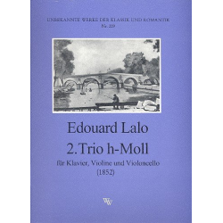 Klaviertrio h-Moll Nr.2 - Edouard Lalo