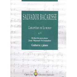 Concertino la menor op.72 -Salvador Bacarisse