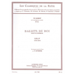 LULLY/GAUBERT : CLASSIQUE FLUTE N033 -Jean-Baptiste Lully