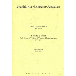 Sonate e-Moll TWV50:4 - Georg Philipp Telemann