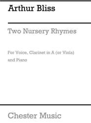 2 nursery Rhymes for -Arthur Bliss