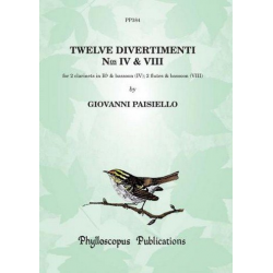 12 Divertimenti nos.4 and 8 : -Giovanni Paisiello
