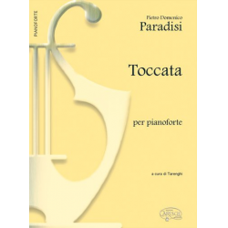TOCCATA : PER PIANOFORTE -Pietro Domenico Paradisi