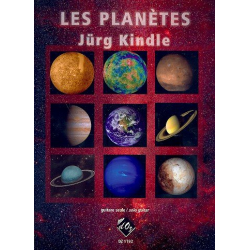 Les planètes pour guitare -Jürg Kindle