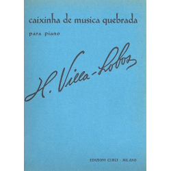 Caixinha de musica quebrada para piano -Heitor Villa-Lobos