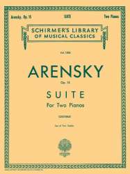 Suite, Op. 15 (set) -Anton Stepanowitsch Arensky