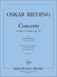 Concerto G-Dur op.34 (1. Lage) -Oskar Rieding