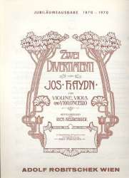 2 Divertimenti für Streichtrio -Franz Joseph Haydn