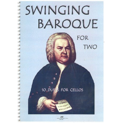 Swinging Baroque for two for 2 cellos -Richard Jasinski