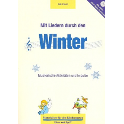 Mit Liedern durch den Winter (+CD) -Kati Breuer