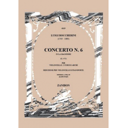 Concerto la maggiore no.6 G475 per -Luigi Boccherini