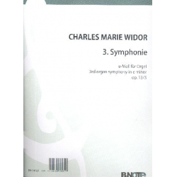 Sinfonie e-Moll Nr.3 op.13,3 für Orgel -Charles-Marie Widor