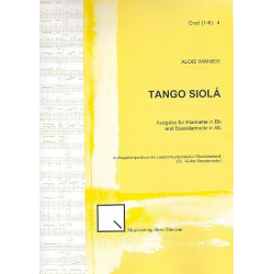 Tango siolá : für Klarinette und Bassklarinette -Alois Wimmer