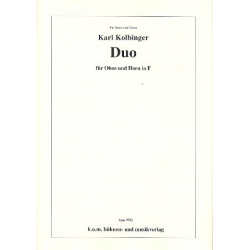 Duo für Oboe und Horn in F -Karl Kolbinger